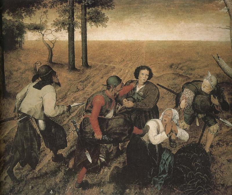 Pieter Bruegel Robbery of women farmers France oil painting art